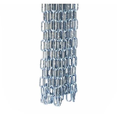 MASIDEF Catena genovese pretagliata Ø 4 mm. in acciaio zincato 5 mt