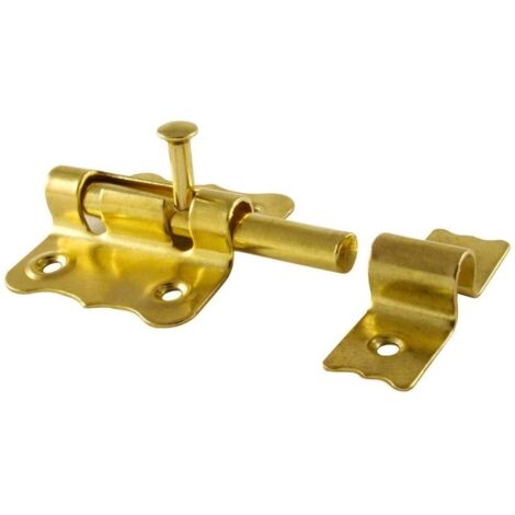 MASIDEF - CATENACCIO A CANNONE OTTONATO- LUNGHEZZA 70MM