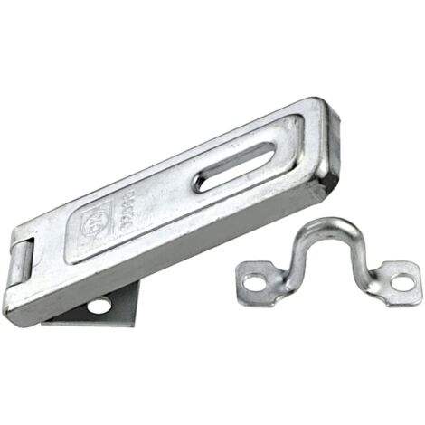 MASIDEF - CHIUSURA CON PORTALUCCHETTO 120mm - SNODABILE CON FINITURA ZINCATA