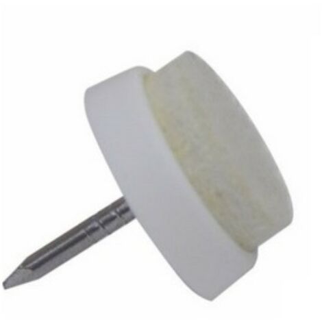 MASIDEF-CONDY - 24 SCIVOLI IN PLASTICA CON FELTRO E CHIODO D24M. BIANCHI