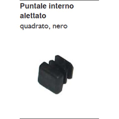 MASIDEF-CONDY-8 PUNTALE ALETTATO 15X15NERO