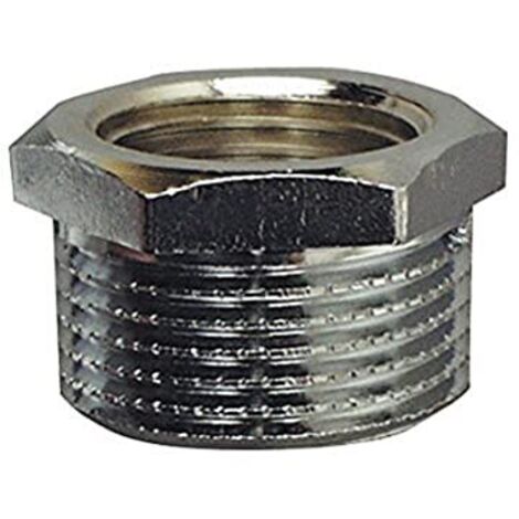 MASIDEF - CORNAT - RIDUZIONE MASCHIO/FEMMINA 3/4X1/2 IN OTTONE CROMATO