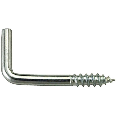 MASIDEF DY5040050 - CONNEX - BLISTER 4 CANCANI CON FILETTATURA PER LEGNO ZINCATI 3,8X50 mm