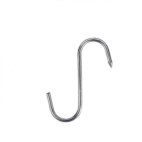 MASIDEF Gancio macellaio 3x80 acc.inox pz 2