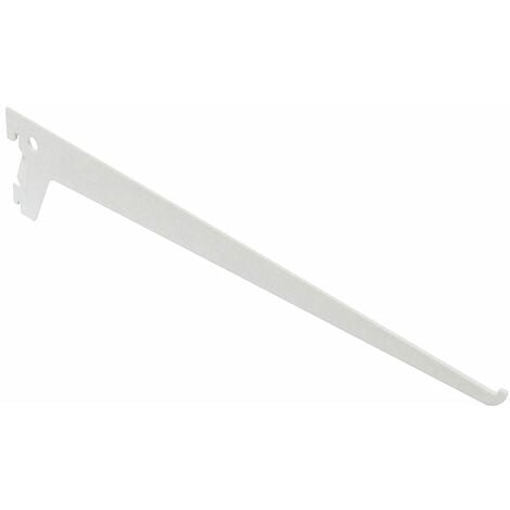 ELEMENT SYSTEM REGGIMENSOLA A 2 GANCI - 40 CM. - ALLUMINIO BIANCO