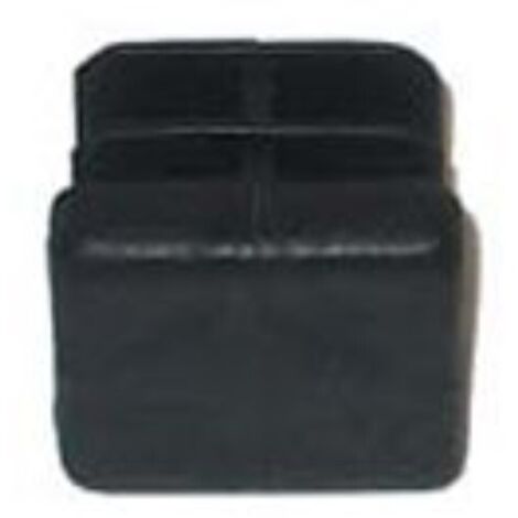 MASIDEF MOBILIA - 4 PIEDINI QUADRI 25X25NERO IN PLASTICA
