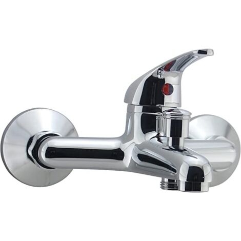 MASIDEF - RUBINETTO MISCELATORE BAGNOSERIE IKER PER VASCA - IN OTTONE CROMATO