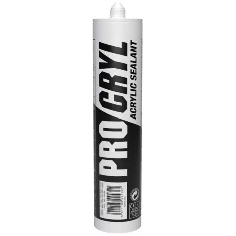 Masilla acrílica PRO CRYL, blanca, 280 ml
