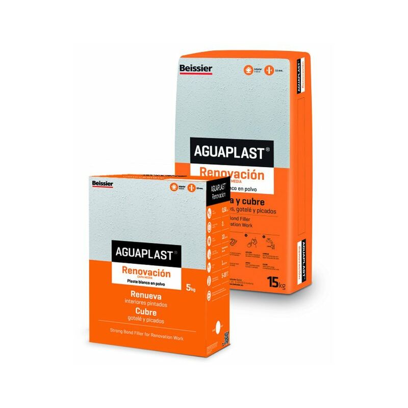 

Masilla Aguaplast Renovacion Saco 15 Kg