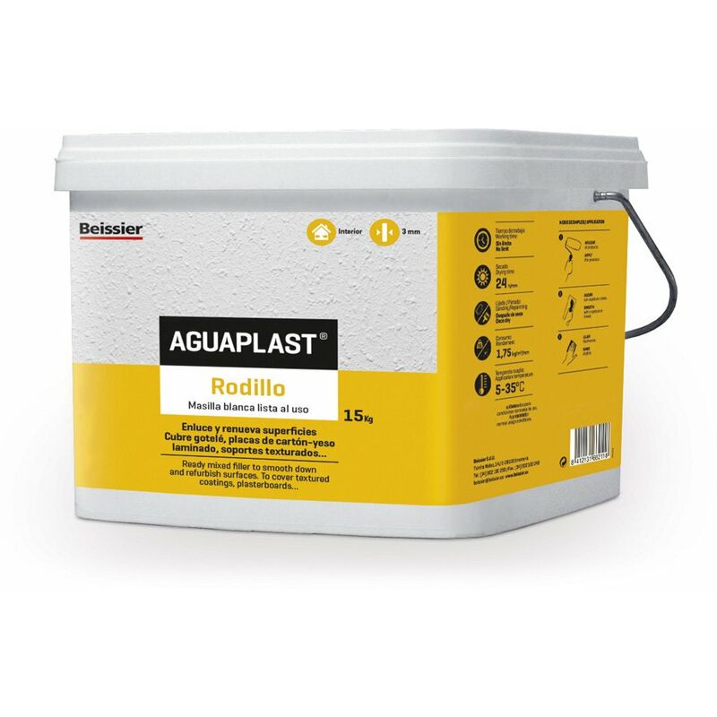 

Masilla Aguaplast Rodillo 15 Kg