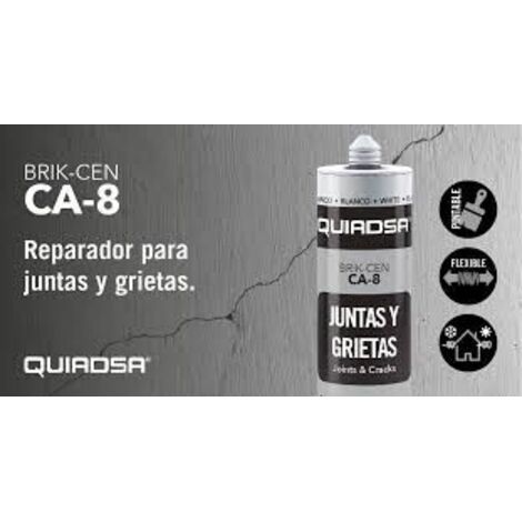 Masilla Brik-Cen Ca-8 290Ml Blanco
