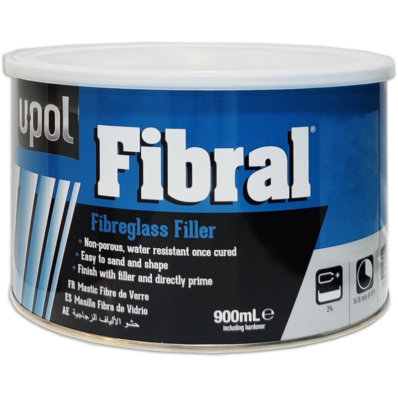

Masilla De Fibra De Vidrio Fibral 2 Kg