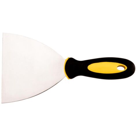 Masilla de pintura Topex de 125 mm - Acero inoxidable, para yeso y raspado