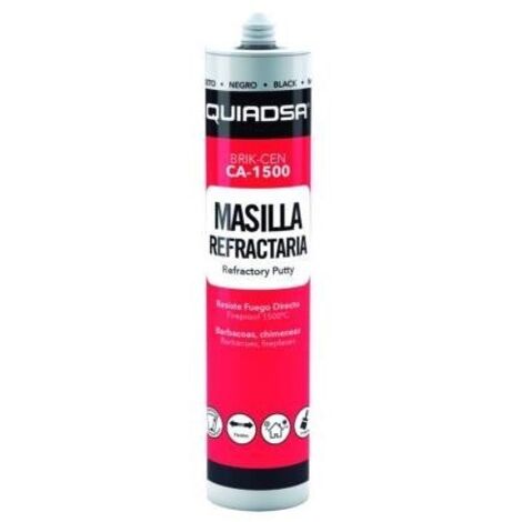 Masilla de sellado quiadsa ca-1500 resistente 1500°C 300ml