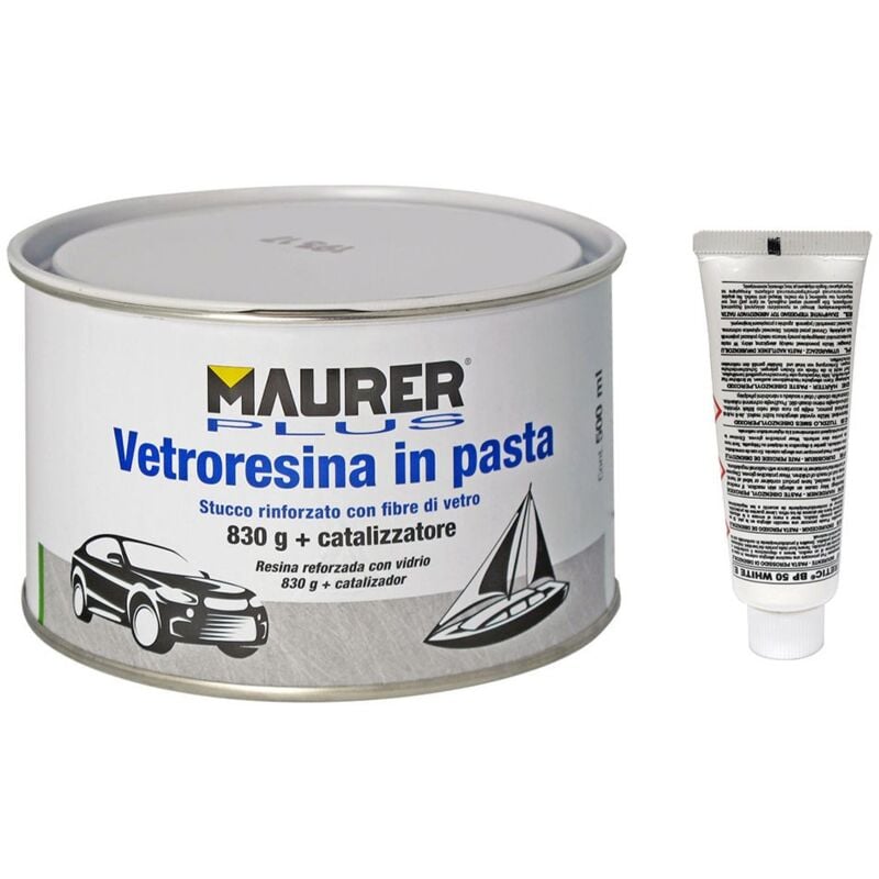 

Masilla fibra vidrio 500 ml. (con endurecedor)