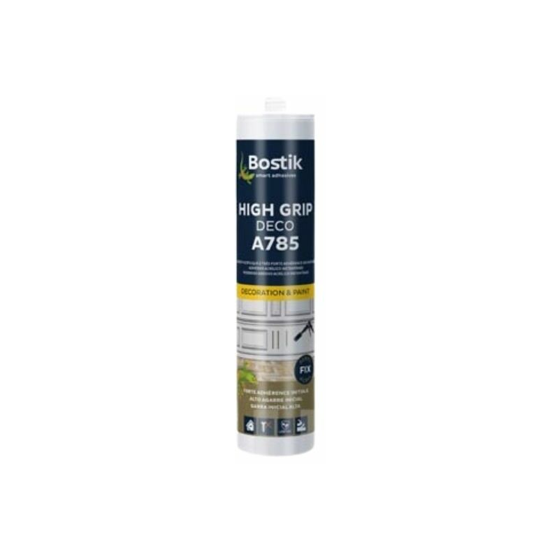 

Masilla Fijacion A785 High Grip Deco 310Ml Blanco - Bostik