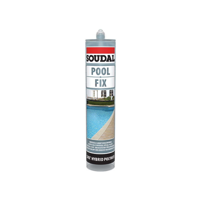 

Masilla piscinas translucida 290ML 132544 - Soudal