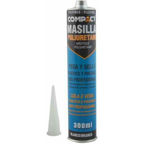 MASILLA POLIURETANO COMPACT BLANCA 300ML