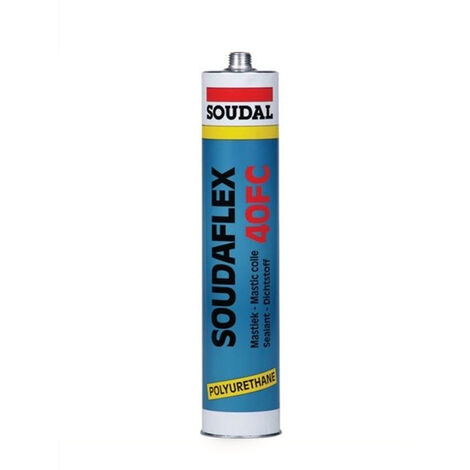 MASILLA POLIURETANO SOUDAFLEX 40 FC MARRÓN 300 ml REF.15121720 SOUDAL