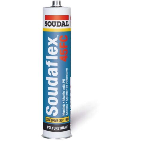 Masilla Poliuretano Soudaflex 45 Fc Negro