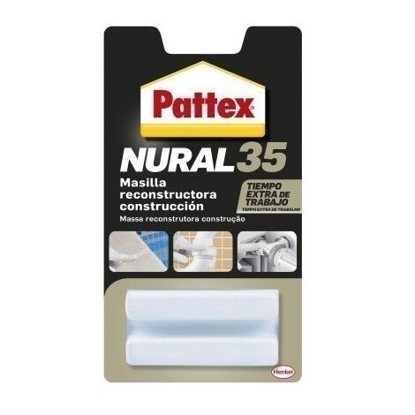 Masilla Restaurancion Acrilica 50 Gr Adhesivo Nural-35