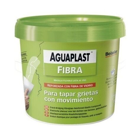 Masilla Restaurancion Fibra/Vidrio 750 Ml Gris Aguaplast