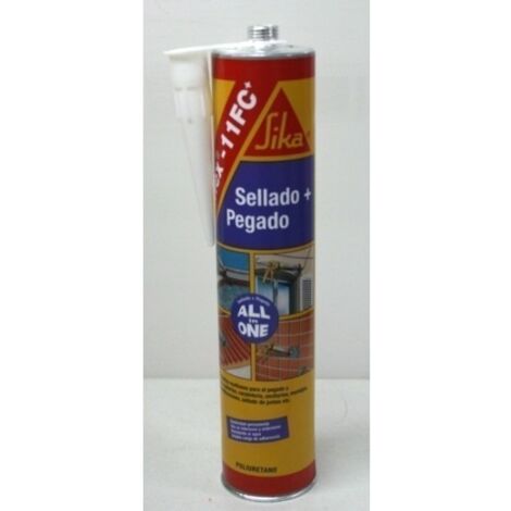 Masilla Sella/Pega 300 Ml Gris Base Poliuretano Interior/Exterior