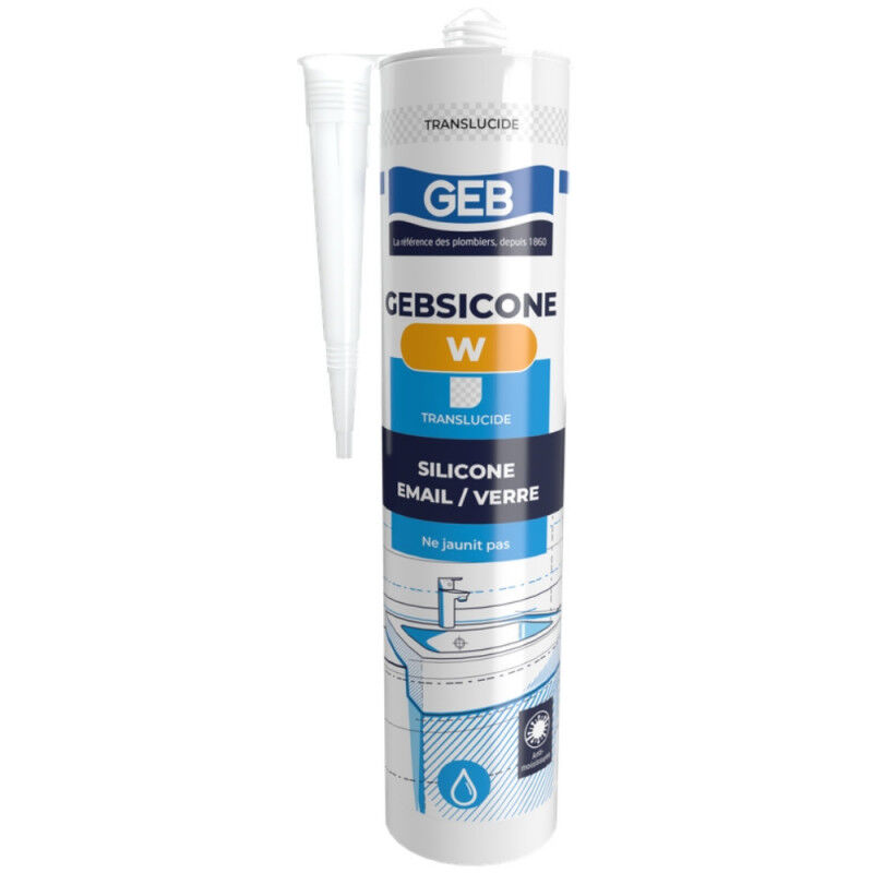 

sicone W: cartucho de 310 ml, translúcido - GEB