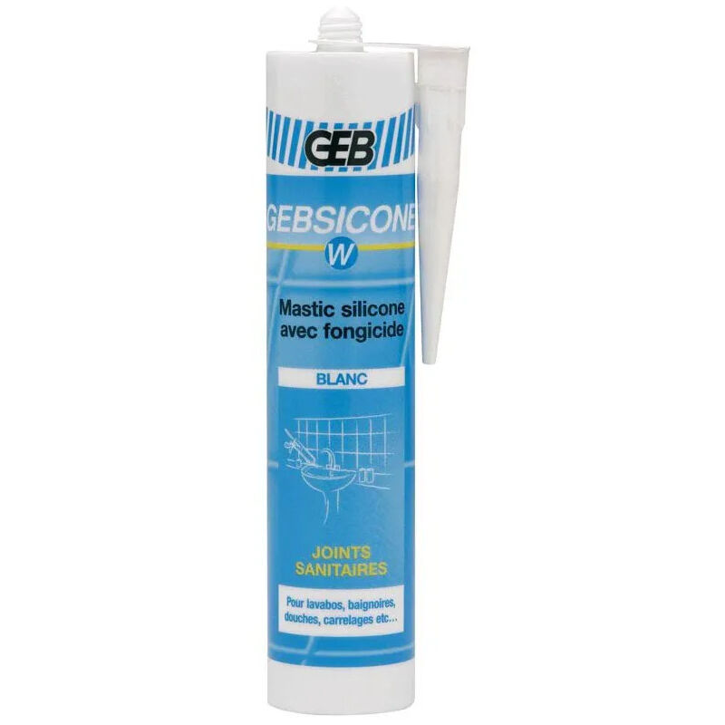 

sicone W: cartucho de 310 ml, blanco - GEB