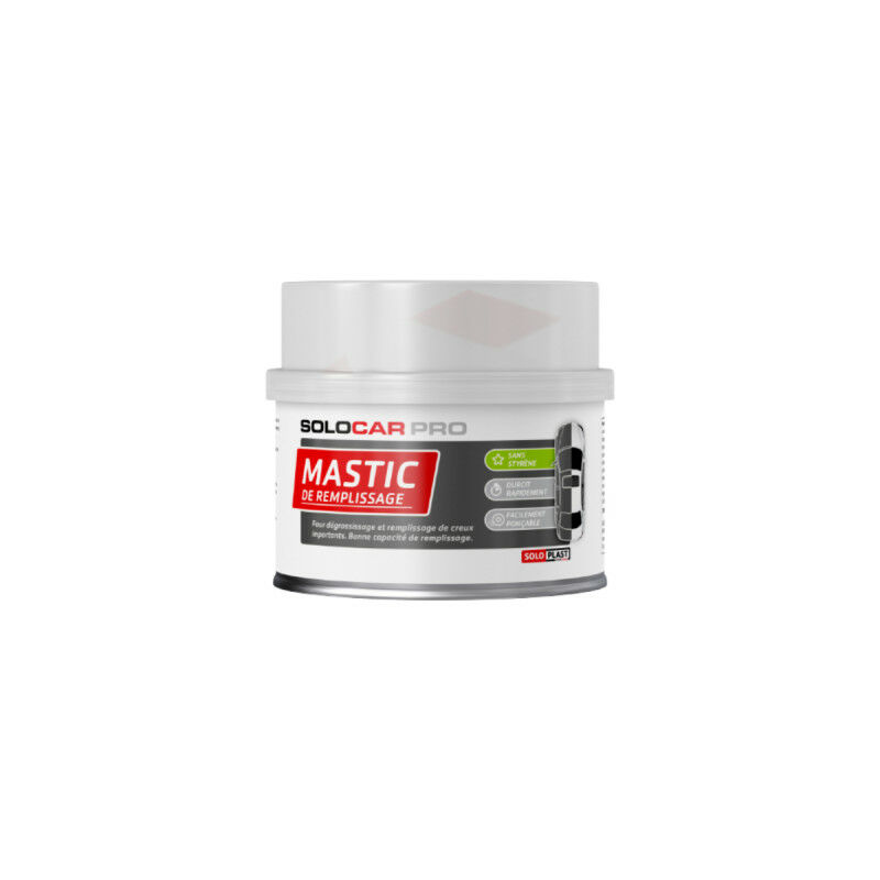 

Masilla Solocar Pro con endurecedor 500g