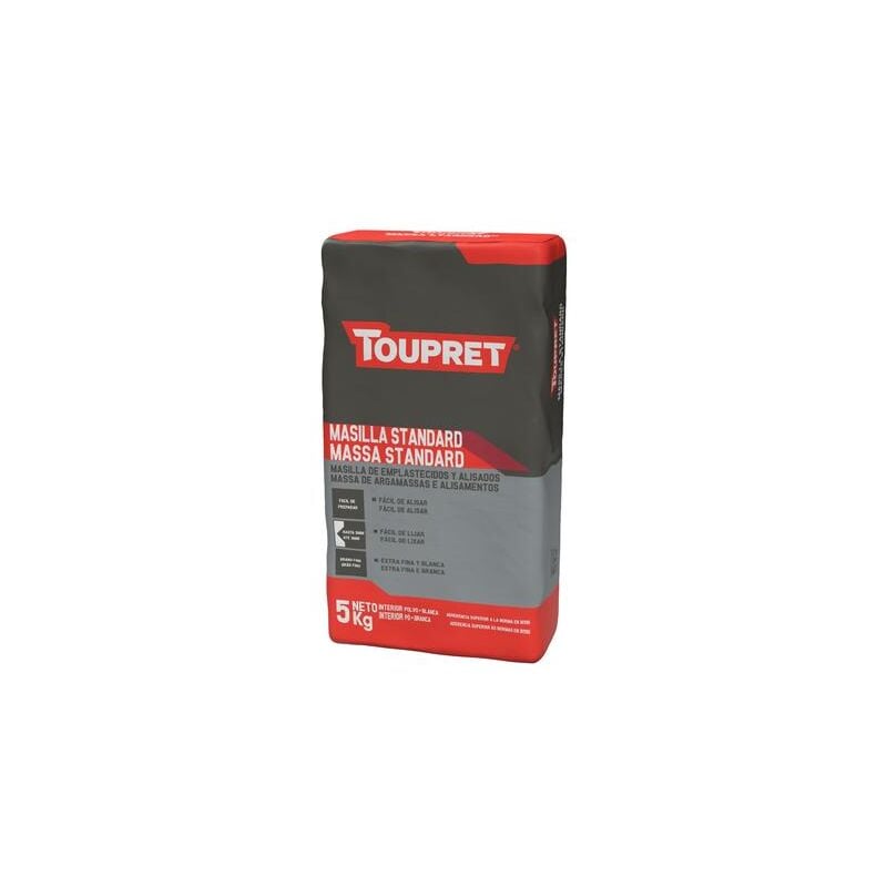

Masilla Standar Top Calidad Toupret 5 Kg