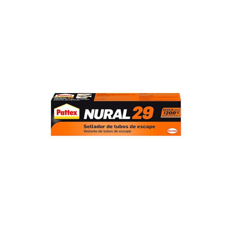 

Masilla Tubos de Escape Nural 29 Pattex 140 GR
