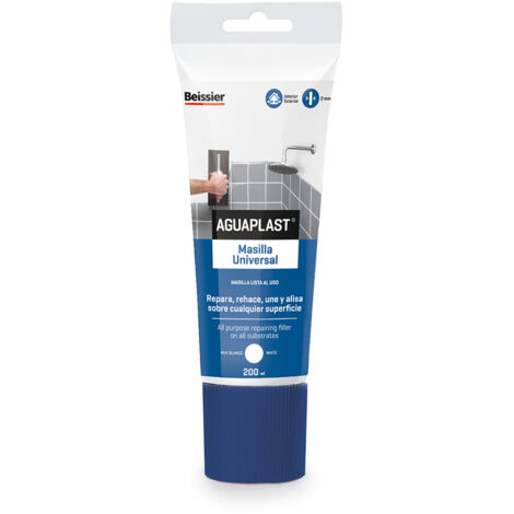 Masilla Universal Lista Al Uso 200ml Blanco Interior Exterior Beissier