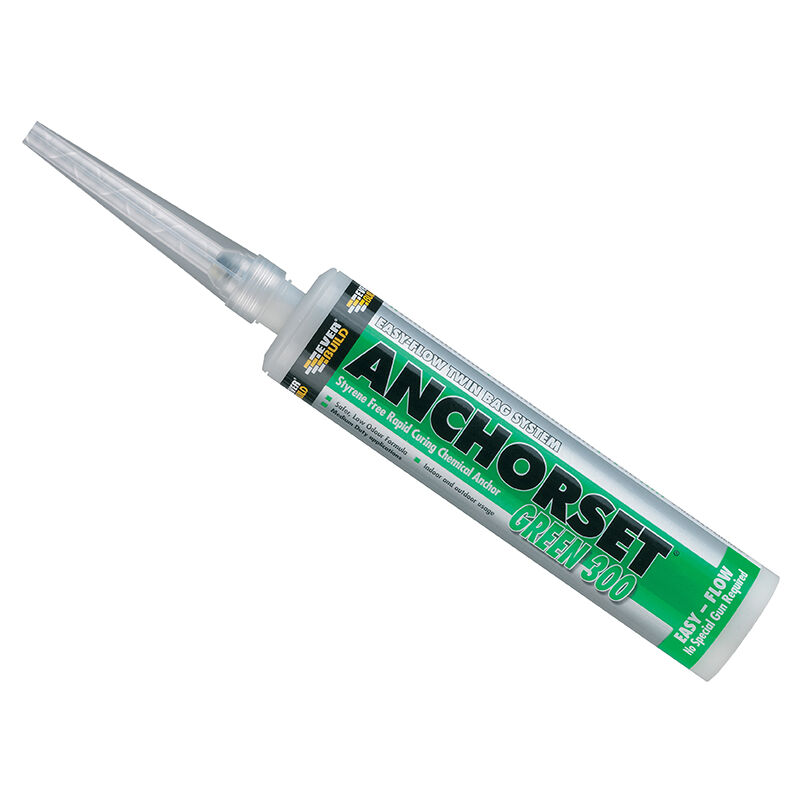 Everbuild - anchgreen Green 300 Anchorset Chemical Anchor 300ml evbanchgreen