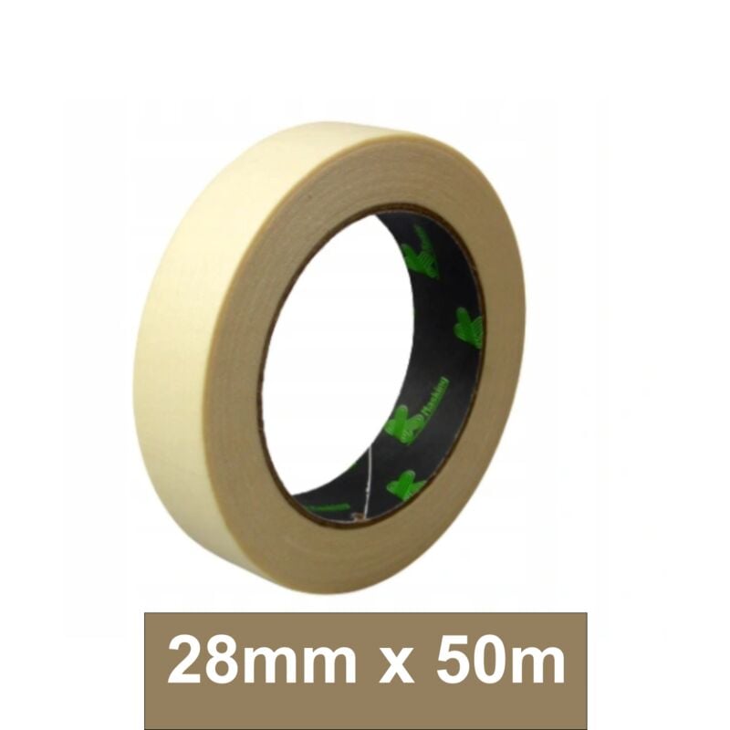 Masking Tape 80°C Crème - 28mm KMasking