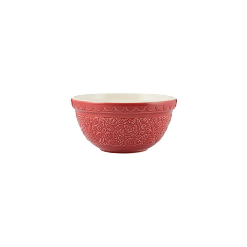 In The Forest S30 Red Mixing Bowl 21cm - Mason Cash