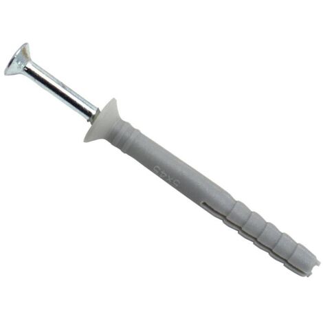 Masonmate 0837M470045 Nylon Hammer-In Fixing 5 x 45mm 200 MAMHF545