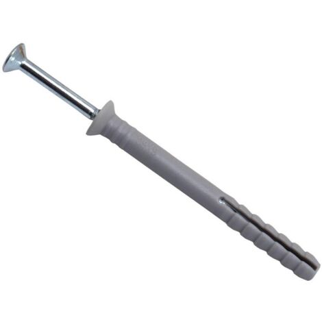 Masonmate 0837M490055 Nylon Hammer-In Fixing 6 x 60mm 100 MAMHF660
