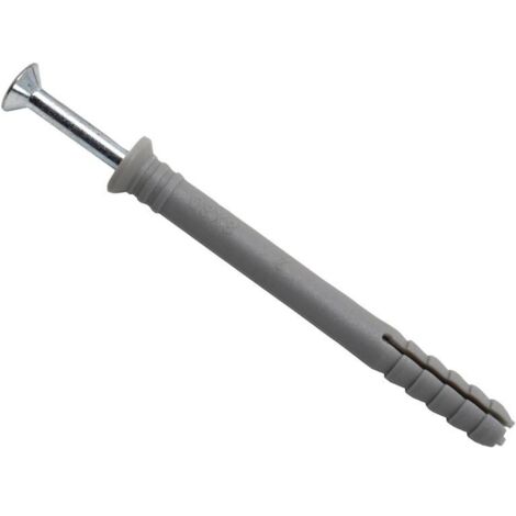Masonmate 0837M540075 Nylon Hammer-In Fixing 8 x 80mm 100 MAMHF880