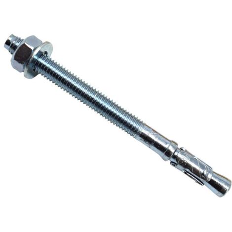 Masonmate 0841ETA540100 Zinc Plated Through Bolt M8 x 100mm 100 MAMTBZM8100