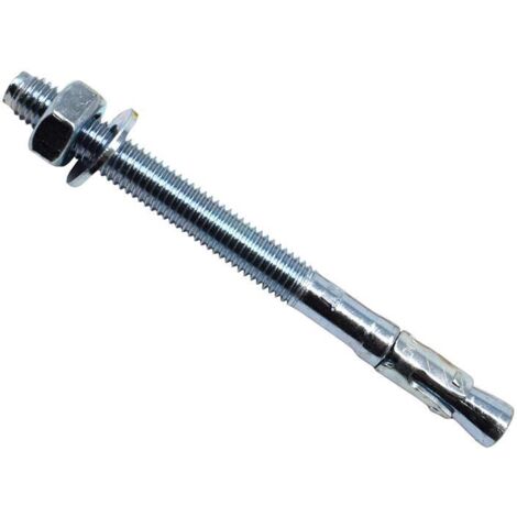 Masonmate 0841ETA560120 Zinc Plated Through Bolt M10 x 120mm 50 MAMTBZM10120