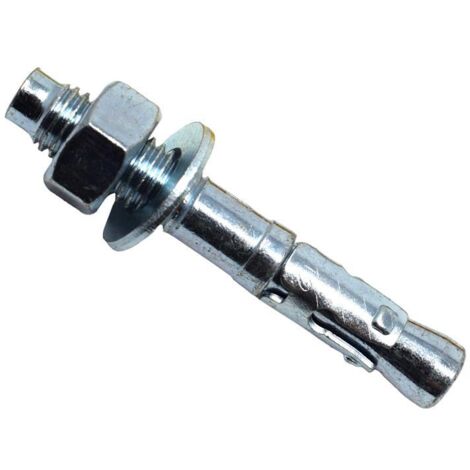 Masonmate 0841ETA580080 Zinc Plated Through Bolt M12 x 80mm 50 MAMTBZM1280
