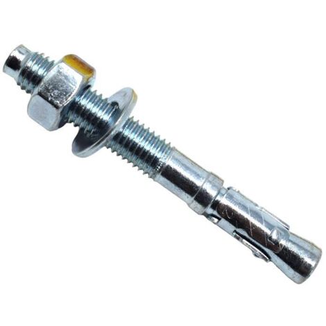 Masonmate 0841ETA580100 Zinc Plated Through Bolt M12 x 100mm 50 MAMTBZM12100