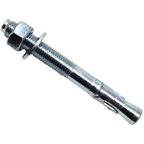 Masonmate 0841ETA620140 Zinc Plated Through Bolt M16 x 140mm 20 MAMTBZM16140