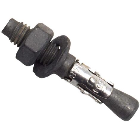 Masonmate 0841M540050G Galvanised Through Bolt M8 x 50mm 100 MAMTBGM850
