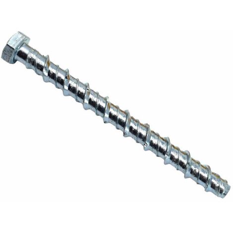 Masonmate 0855M540100 Hex Concrete Screwbolt M8 x 100mm 100 MAMSBHM8100