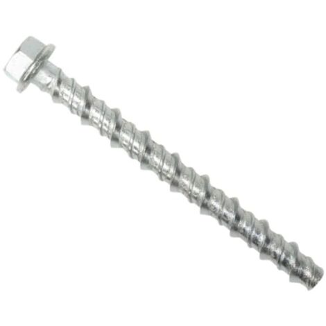 Masonmate 0856M490030 Flangehex Concrete Screwbolt M6 x 30mm 100 MAMSBFM630