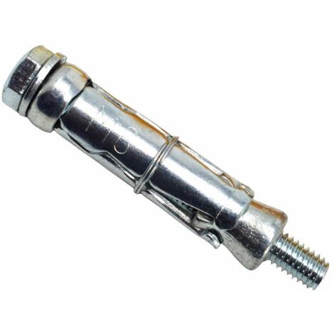 Masonmate 0865L610 Loose Bolt Shield Anchor M6 x 10mm 50 MAMSALBM610