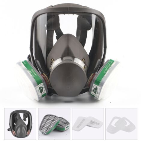 Masque à gaz Peinture en aérosol Pesticide chimique Décoration en silicone anti-poussière