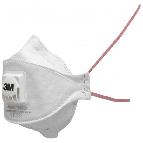 Masque à poussières et ozone jetable FFP3 avec soupape Smart